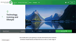 Desktop Screenshot of kiwihealthjobs.com